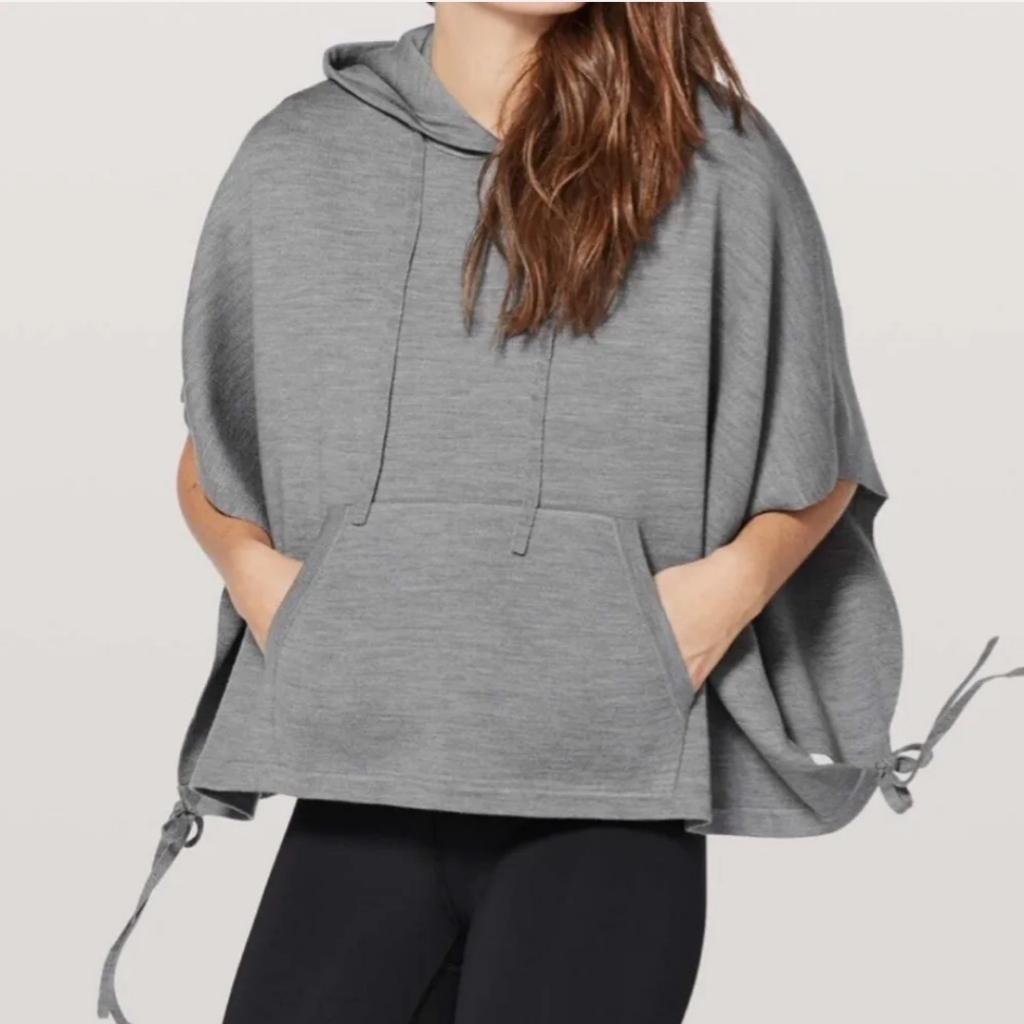 Lululemon All In A Day Hooded Poncho Euc